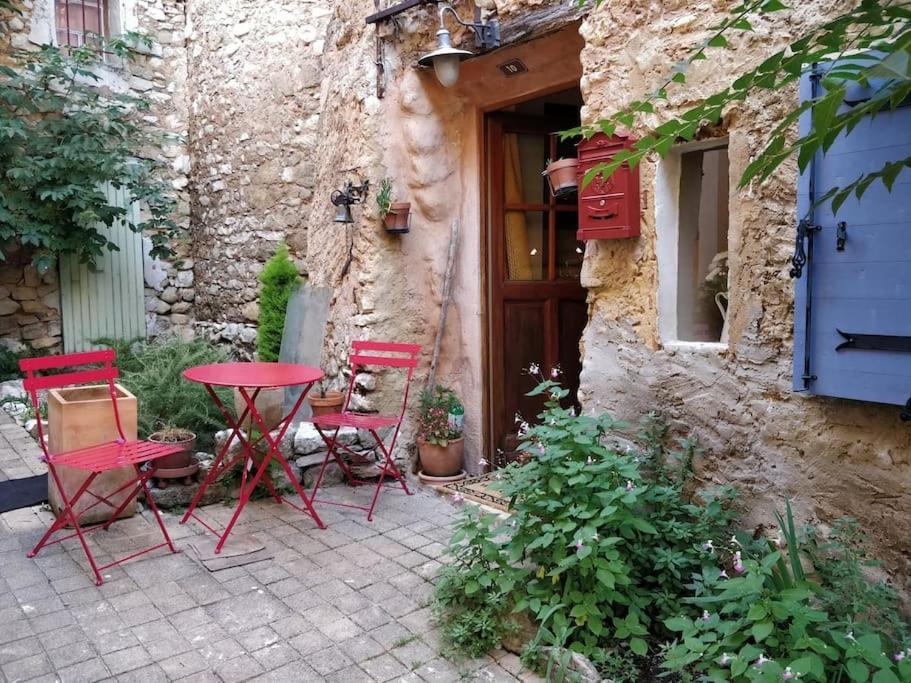 Maisonnette Au Pied Du Mont Ventoux Ste Colombe Bédoin Eksteriør billede
